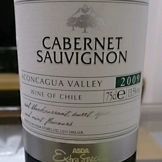 Asda Extra Special Chili Cabernet Sauvignon Aconcagua Valley