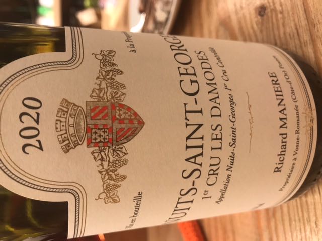 Richard Manière Nuits Saint Georges 1er Cru Les | Vinica