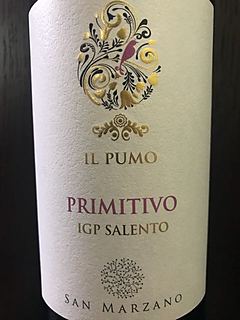 San Marzano Il Pumo Primitivo(サン・マルツァーノ イル・プーモ プリミティーヴォ)