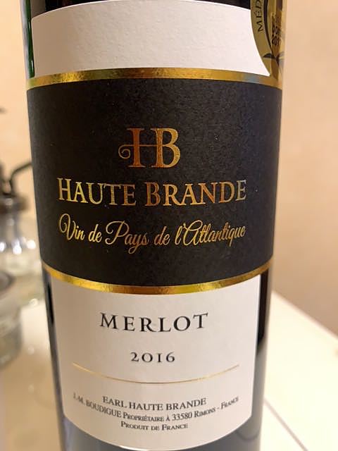 Haute Brande Merlot(オート・ブランド メルロ)