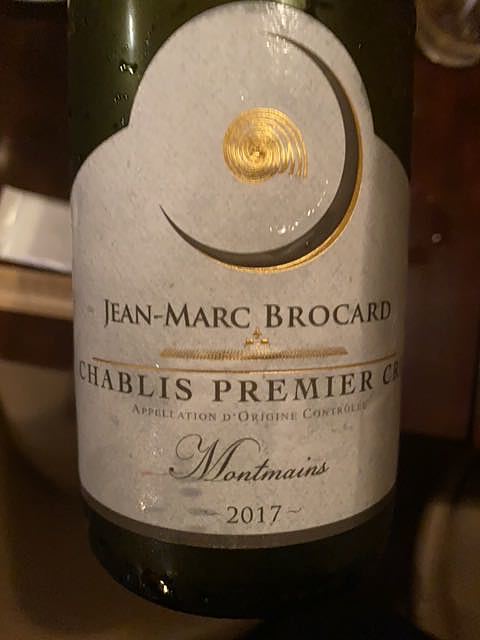 Jean Marc Brocard Chablis 1er Cru Montmains(ジャン・マルク・ブロカール シャブリ プルミエ・クリュ モンマン)