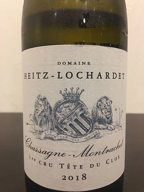 Dom. Heitz Lochardet Chassagne Montrachet 1er Cru Tête du Clos