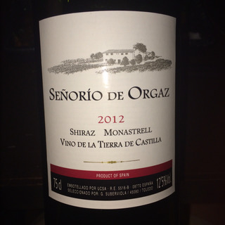 Señorio de Orgaz Shiraz Monastrell(セニョリオ・デ・オルガス シラーズ モナストレル)