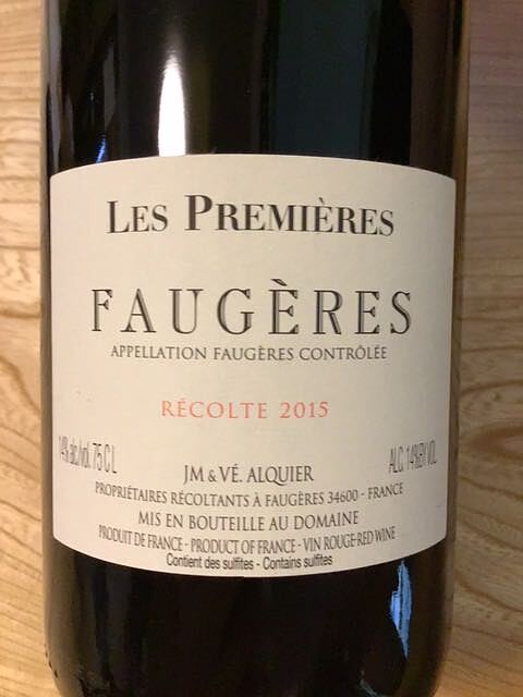 J.M. & V. Alquier Faugères Les Premières