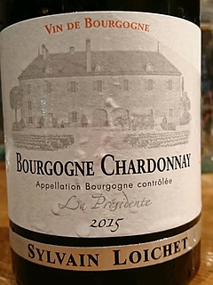 Sylvain Loichet Bourgogne Chardonnay La Président