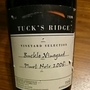 Tuck's Ridge Vineyard Selection Buckle Pinot Noir(2005)