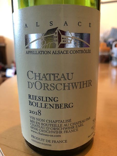 Ch. d'Orschwihr Riesling Bollenberg(シャトー・ドルシュヴィール リースリング ボーランベルグ)