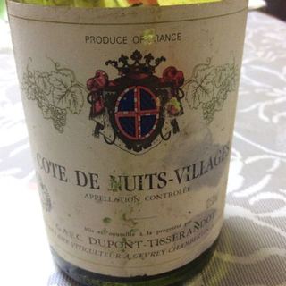 Dupont Tisserandot Côte de Nuits Villages(デュポン・ティスランド コート・ド・ニュイ・ヴィラージュ)