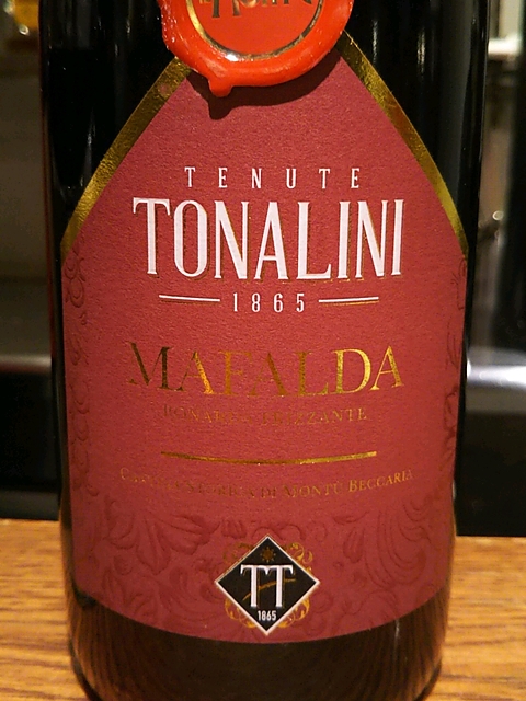 Tenute Tonalini Mafalda Bonarda frizzante