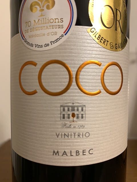 Vinitrio Coco Malbec(ヴィニトリオ ココ マルベック)