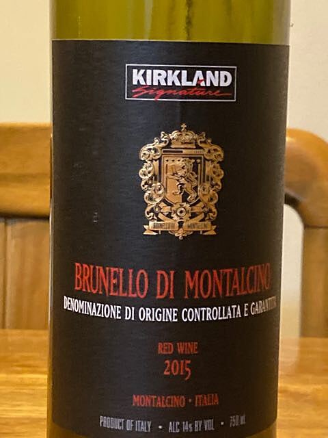 Kirkland Signature Series Brunello di Montalcino