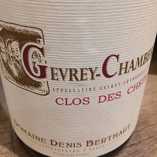 Dom. Denis Berthaut Gevrey Chambertin Clos des Chezeaux