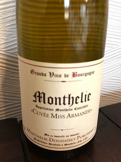 Monthélie Douhairet Porcheret Monthélie Cuvée Miss Armande Blanc