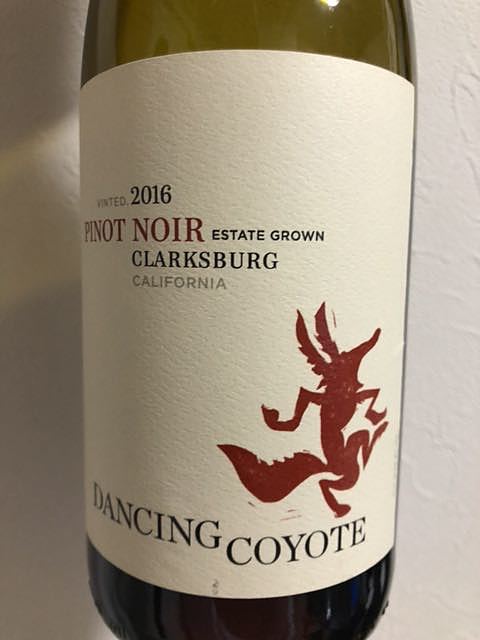 Dancing Coyote Pinot Noir Clarksburg