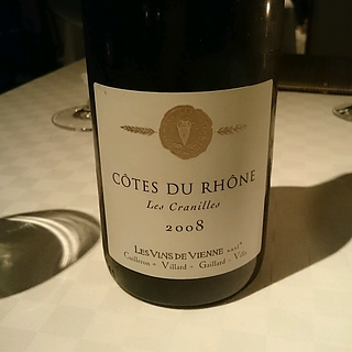 Les Vins de Vienne Côtes du Rhône Les Cranilles 2008