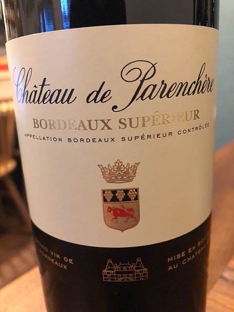 Ch. de Parenchère Bordeaux Supérieur(シャトー・ド・パランシェール ボルドー・シュペリュール)