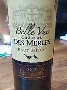 Belle Vue Ch. des Merles Haut Médoc(2018)