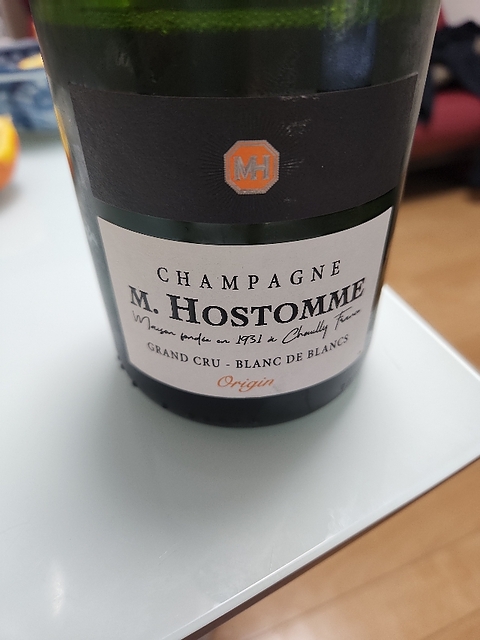 M. Hostomme Blanc de Blancs Grand Cru Origine