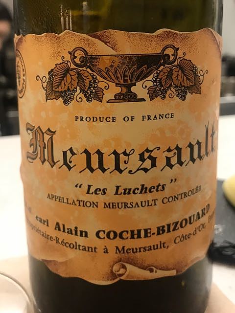 Alain Coche Bizouard Meursault Les Luchets