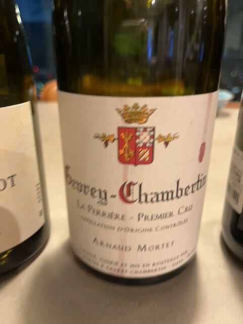 Arnaud Mortet Gevrey Chambertin 1er Cru Clos Prieur