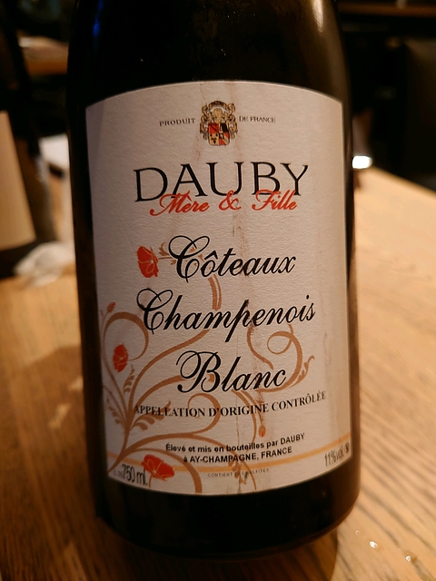 Dauby Coteaux Champenois Blanc