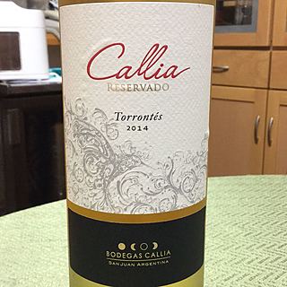 Callia Reservado Torrontés(カリア レゼルヴァード トロンテス)
