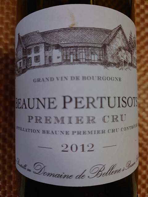 Dom. de Bellene Beaune Pertuisots 1er Cru(ドメーヌ・ド・ベレーヌ ボーヌ・ペルテュイゾ プルミエ・クリュ)