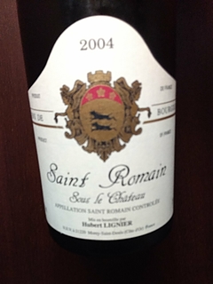 Dom. Hubert Lignier Saint Romain Sous le Château