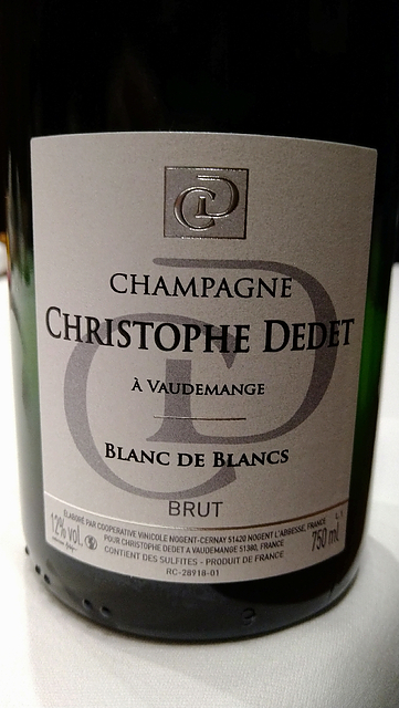 Christophe Dedet Blanc de Blancs Brut(クリストフ・デデ ブラン・ド・ブラン ブリュット)