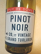 Le Grand Turluron Puy de Dôme Pinot Noir