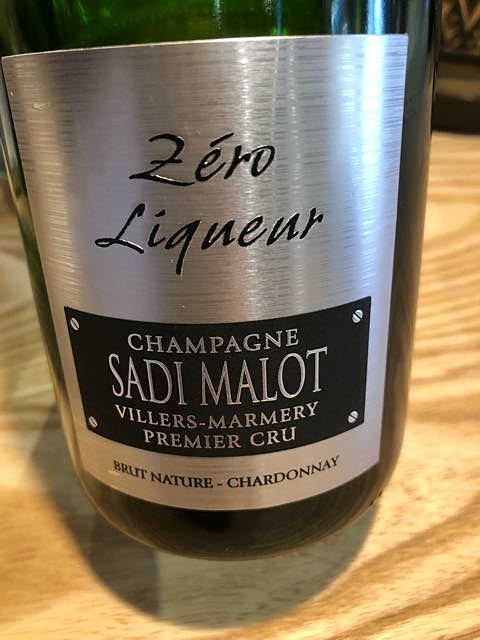 Sadi Malot Zéro Liqueur Brut Nature(サディ・マロ ゼロ・リキュール ブリュット・ナチュール)