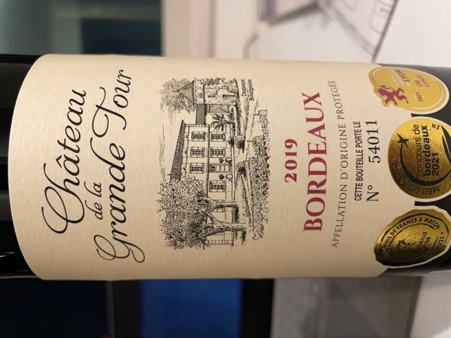 Ch. de La Grande Tour Bordeaux(シャトー・ド・ラ・グランド