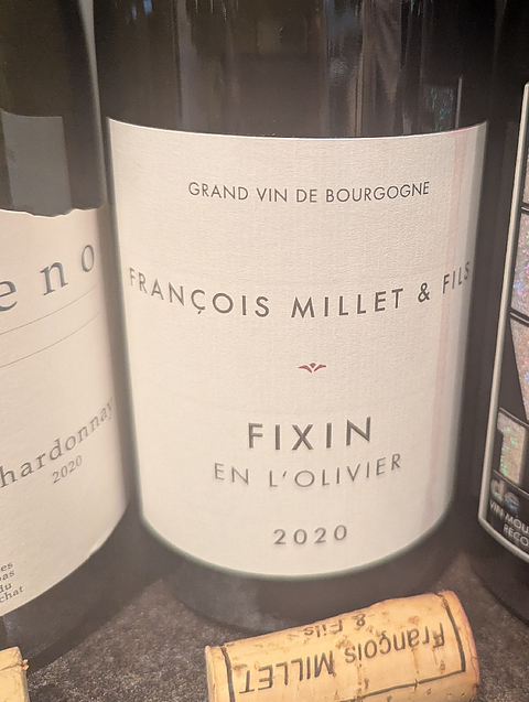 François Millet & Fils Fixin En L'Olivier