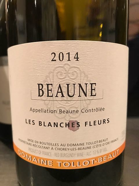 Dom. Tollot Beaut Beaune Les Blanches Fleurs