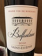 Belfontaine Saint Estèphe(2010)