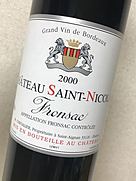 Ch. Saint Nicolas Fronsac