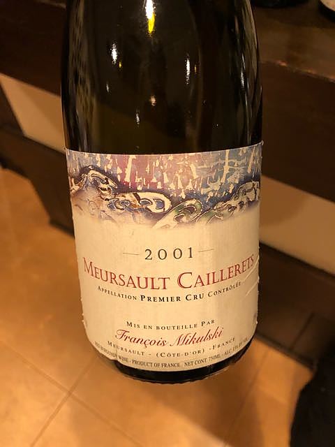 François Mikulski Meursault Caillerets 1er Cru