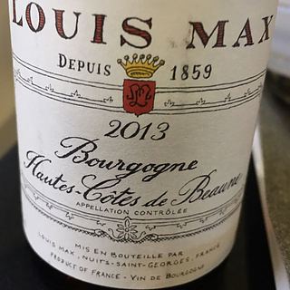 Louis Max Bourgogne Hautes Côtes de Beaune(ルイ・マックス ブルゴーニュ オート・コート・ド・ボーヌ)