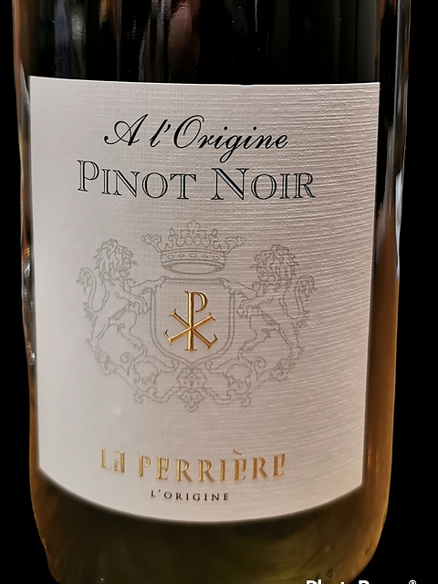 La Perrière A l'Origine Pinot Noir