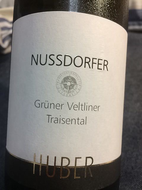 Huber Nussdorfer Grüner Veltliner Traisental(フーバー ニュストルファー グリューナー・ヴェルトリーナー トライゼンタール)