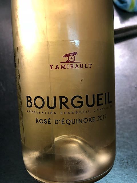 Yannick Amirault Bourgueil Rosé d'Equinoxe