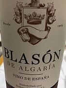 Blason de Algaria Tinto