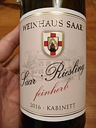 Weinhaus Saar Saar Riesling Kabinett feinherb(2016)