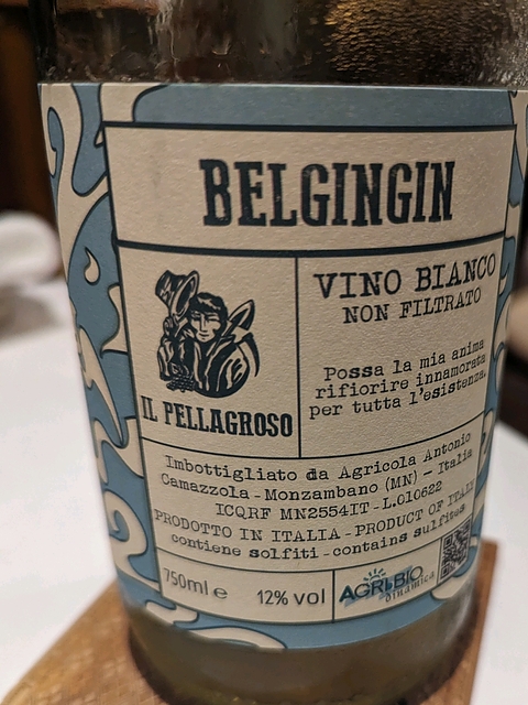 Il Pellagroso Belgingin 2021(ペッラグローゾ ベルジンジン)