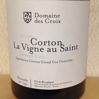 Dom. des Croix Corton La Vigne au Saint Grand Cru(ドメーヌ・デ・クロワ コルトン ラ・ヴィーニュ・オ・サン グラン・クリュ)