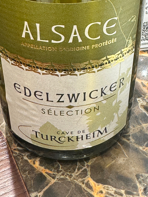 Cave de Turckheim Edelzwicker Sélection(カーヴ・ド・テュルクハイム エデルツヴィッカー セレクション)