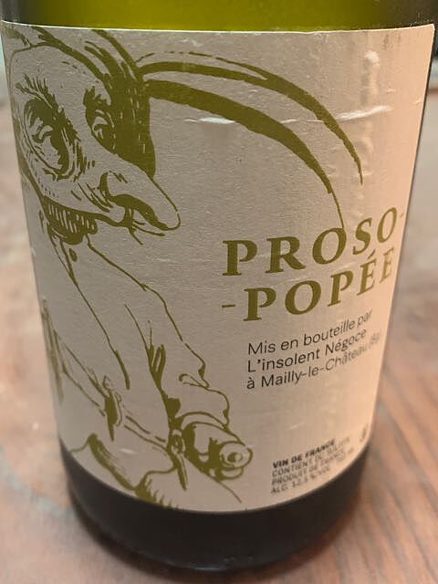 François Ecot La Prosopopée