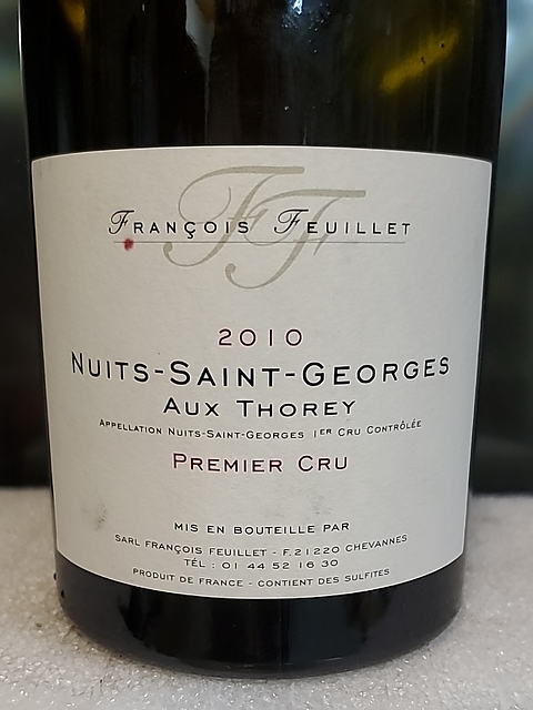 François Feuillet Nuits Saint Georges Aux Thorey 1er Cru(フランソワ・フュエ ニュイ・サン・ジョルジュ オー・トレイ プルミエ・クリュ)