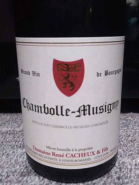 Dom. René Cacheux et Fils Chambolle Musigny