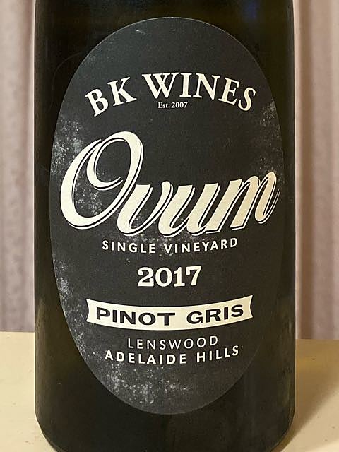 BK Wines Ovum Pinot Gris